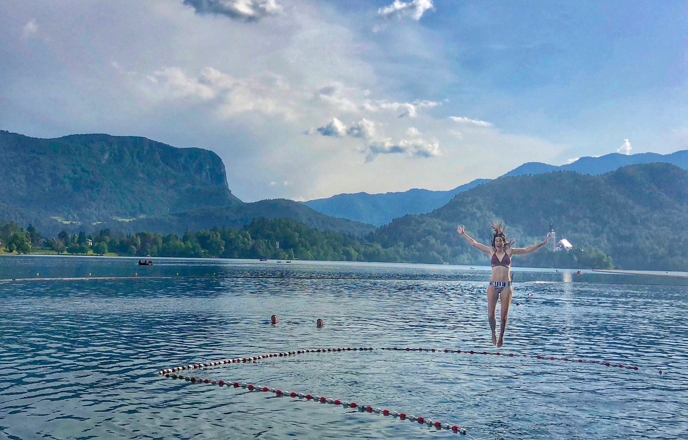 Lake Bled, Island Church, Alpine Views & Swimming